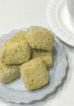 簡単 ピスタチオキューブブールドネージュ-レシピのメイン写真