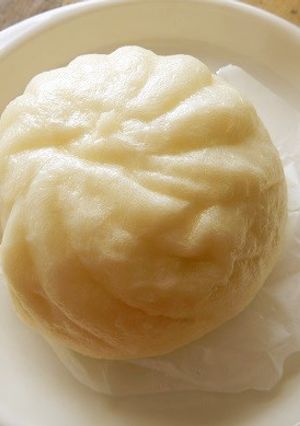 井村屋さんの　大豆ミートまん　を　蒸す-レシピのメイン写真