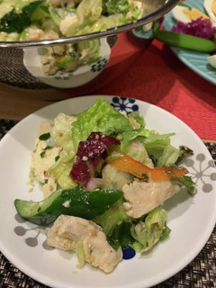 絶品サラダ*鶏むね肉と豆腐のチョレギ風-レシピのメイン写真