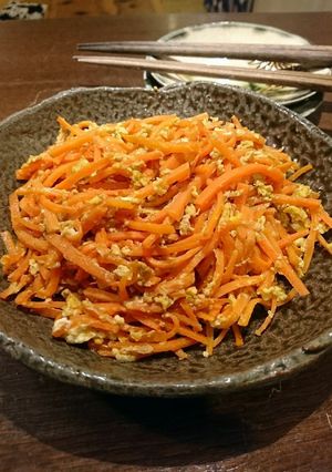 人参しりしりインド風-レシピのメイン写真
