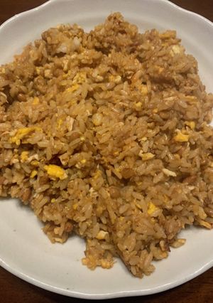 納豆チャーハン-レシピのメイン写真