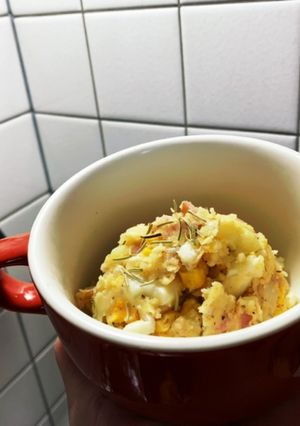レンジとフライパンのみ激うまポテトサラダ-レシピのメイン写真