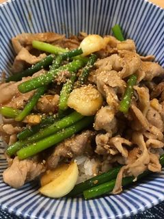 ニンニク豚丼-レシピのメイン写真