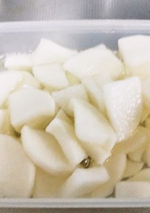 氷砂糖で"優しい甘さの"大根の甘酢漬け-レシピのメイン写真