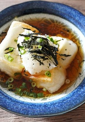 お餅消費にフライパンで♪簡単揚げ出し餅-レシピのメイン写真