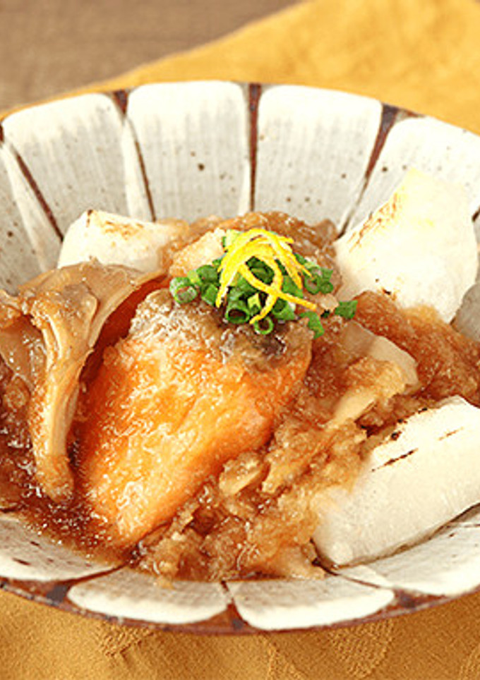 鮭とお餅のおろし煮-レシピのメイン写真