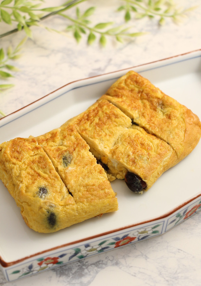 おせちリメイク！黒豆卵焼き-レシピのメイン写真