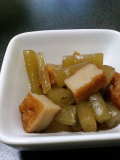 ふきとさつま揚げの煮物-レシピのメイン写真