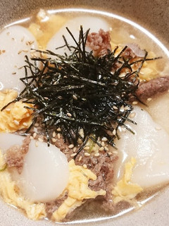 優しいスープが温まる韓国雑煮-レシピのメイン写真