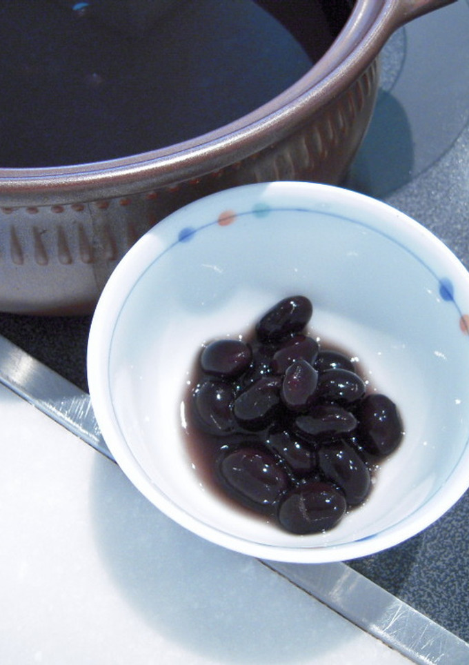 ガス代節約黒豆の下ゆで-レシピのメイン写真