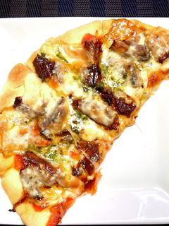 さんまの蒲焼きピザ-レシピのメイン写真