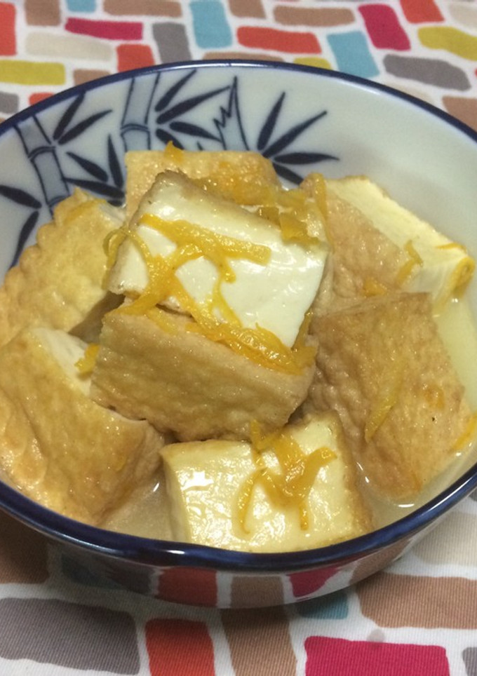 超簡単☆旨味堪能！厚揚げの柚子塩だし煮♫-レシピのメイン写真