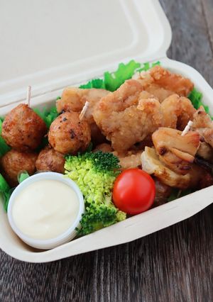 チーズソースで味わう鶏の盛り合わせ-レシピのメイン写真