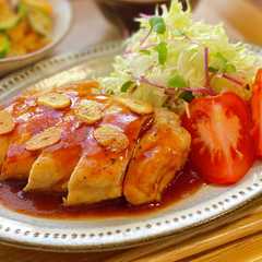 รูปของ 鶏胸肉で!トンテキならぬトリテキ!
