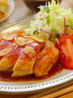 鶏胸肉で!トンテキならぬトリテキ!-レシピのメイン写真