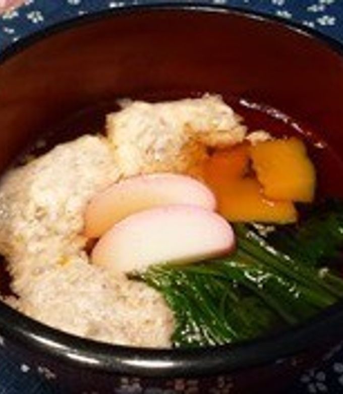 じねんじょのお吸い物-レシピのメイン写真