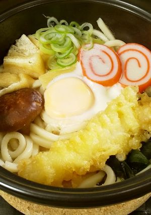 【美人レシピ】鍋焼きうどん-レシピのメイン写真