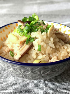 きのこ&肉そぼろの炊き込みご飯-レシピのメイン写真