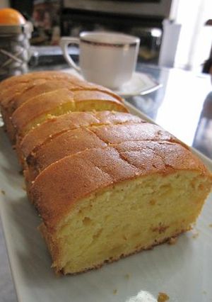 材料５つのふんわりゆずケーキ-レシピのメイン写真