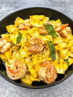 簡単☆海老とレモンセージのパスタ-レシピのメイン写真