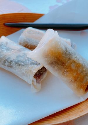 お餅あんこ巻き 〜春巻きの皮で〜-レシピのメイン写真