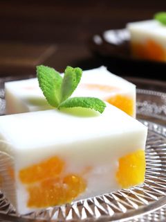 牛乳寒天-レシピのメイン写真