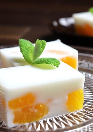 牛乳寒天-レシピのメイン写真