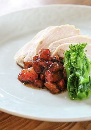 鶏肉の越後姫バルサミコ-レシピのメイン写真