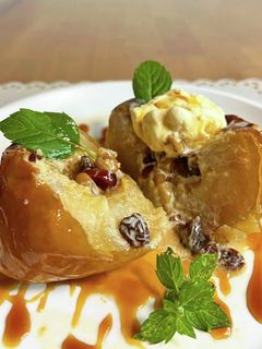 簡単おいしい!まるごと焼きりんご-レシピのメイン写真