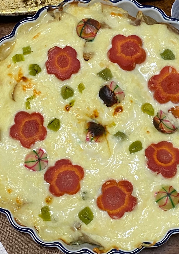 残ったおせち⭐︎残り煮しめの豆乳グラタン-レシピのメイン写真