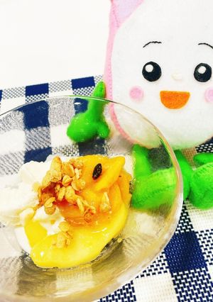 柿のバターソテー-レシピのメイン写真