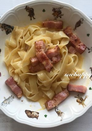 生クリーム無し！簡単カルボナーラ-レシピのメイン写真