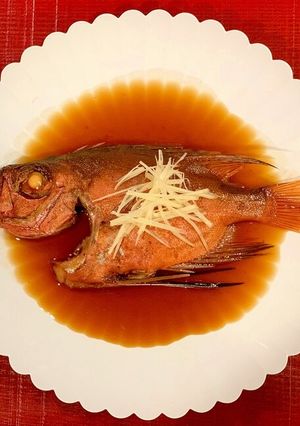 金時鯛の煮付け-レシピのメイン写真
