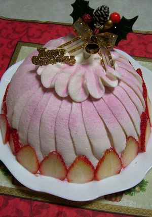 苺ムースドームケーキ-レシピのメイン写真