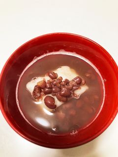 あずき缶で手軽に簡単!お汁粉♪-レシピのメイン写真