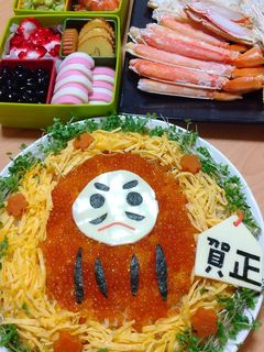 だるま☆ちらし寿司-レシピのメイン写真