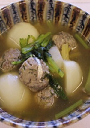 カブとイワシのつみれ煮-レシピのメイン写真