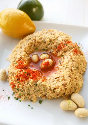 煎り大豆で作る簡単フムス【ヨーグルト編】-レシピのメイン写真
