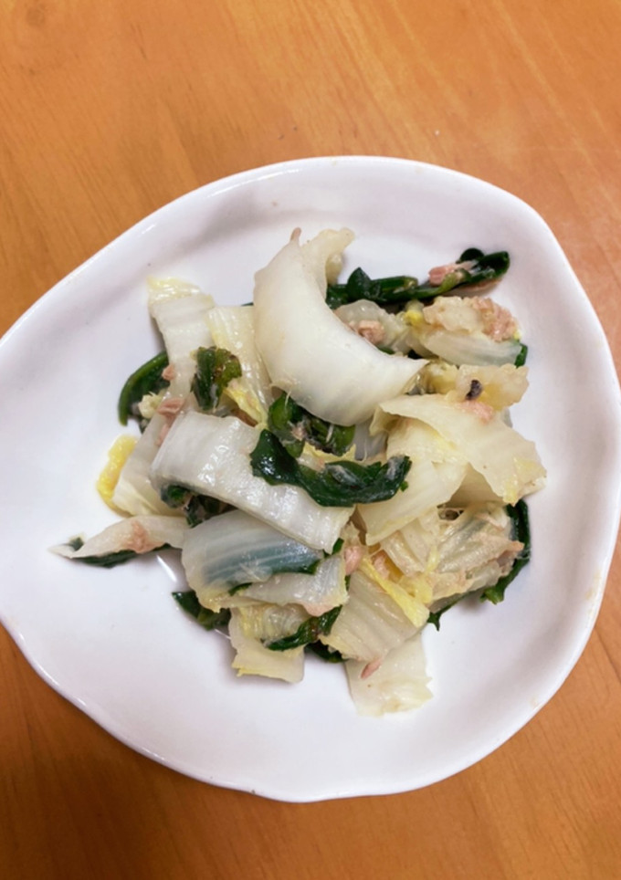 白菜とシーチキンの簡単煮〜♪-レシピのメイン写真