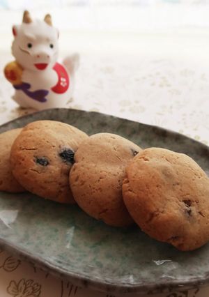 おせちの黒豆リメイク☆黒豆クッキー-レシピのメイン写真