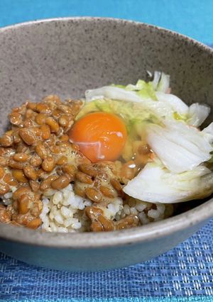 簡単☆畑の牛丼 お新香のせスペシャル-レシピのメイン写真