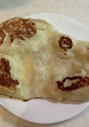 フライパンで作るナン-レシピのメイン写真