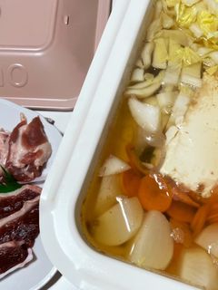 Brunoで鴨鍋-レシピのメイン写真