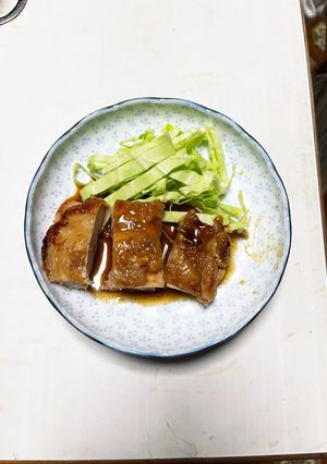 鳥もも肉の酢照り焼き-レシピのメイン写真
