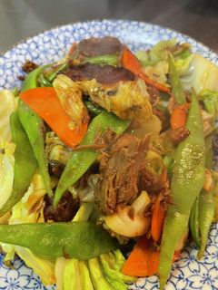 焼豚の野菜#オイスターソース炒め-レシピのメイン写真