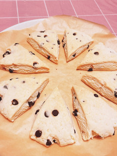 チョコチップ入りスコーン-レシピのメイン写真