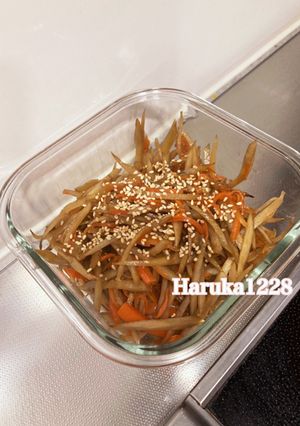 ふつうのきんぴらごぼう-レシピのメイン写真
