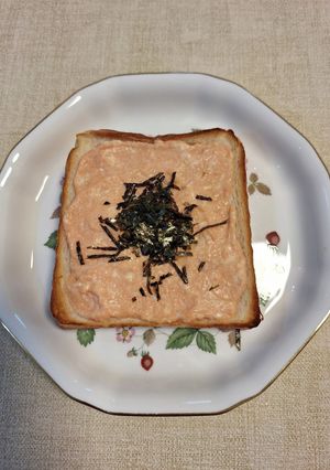 クリチ明太トースト-レシピのメイン写真