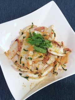 イカとカラスミの大葉炒め-レシピのメイン写真
