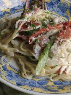 渡り蟹のクリームパスタ-レシピのメイン写真